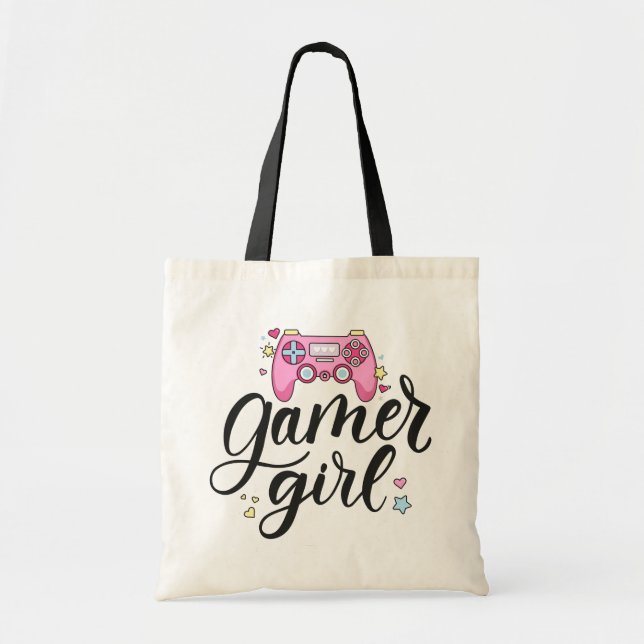 Gamer Girl Tote Bag (Front)