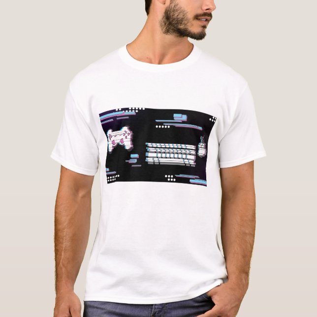 Gamer Glitch T-Shirt (Front)