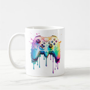 Gamer Graphic Video Game - Colourful Video Game Lo Coffee Mug