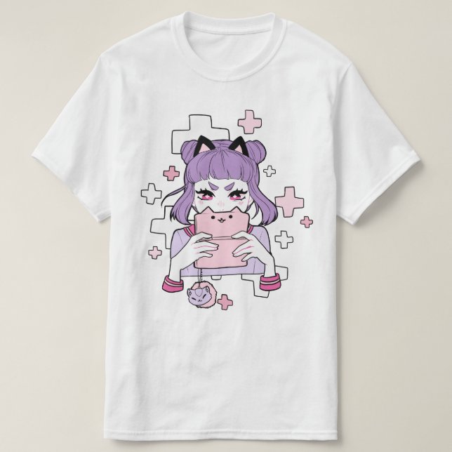 Gamer Grrl T-Shirt (Design Front)