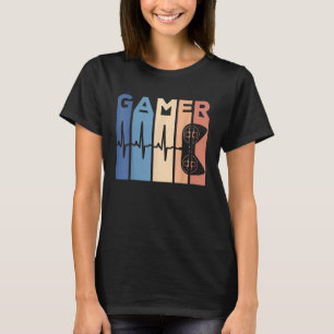 Gamer Heartbeat  Video Game  3 T-Shirt