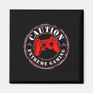 Gamer Heartbeat Video Game On Lover Extreme Gaming Magnet