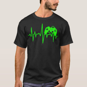 Gamer Heartbeat Video Game Players _2 T-Shirt
