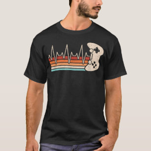 Gamer Heartbeat Video Games Retro Gaming T-Shirt