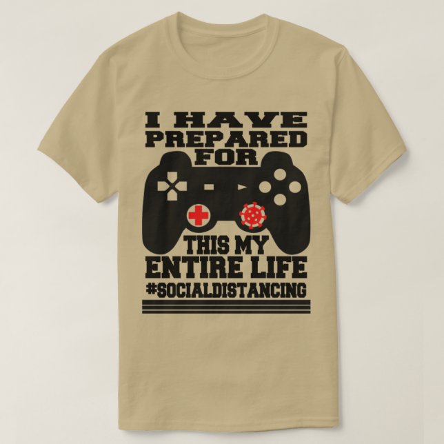 Gamer Home T-Shirt (Design Front)