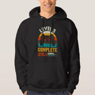 Gamer Husband Wife Married Level 5 Complete Level  Hoodie