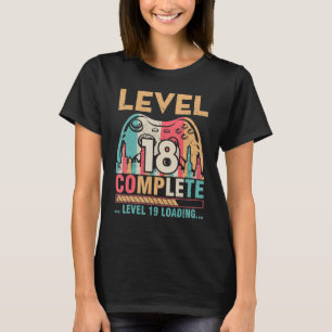 Gamer Husband Wife Marry Level 18 Complete Level 1 T-Shirt