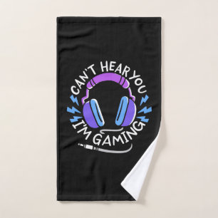 Gamer I Am Gaming Hand Towel