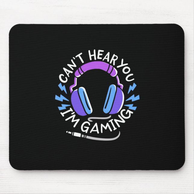 Gamer I Am Gaming Mouse Mat (Front)