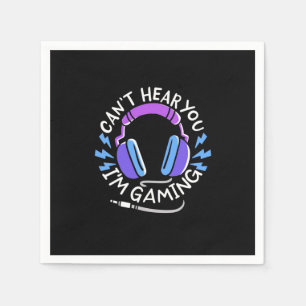 Gamer I Am Gaming Napkin