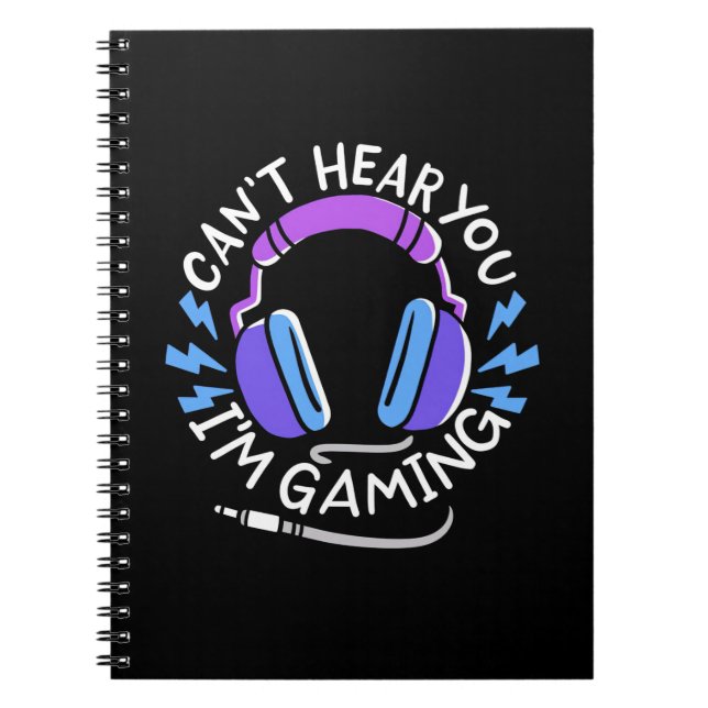 Gamer I Am Gaming Notebook (Front)