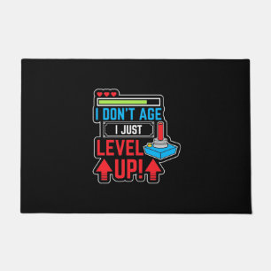 Gamer I Just Level Up Doormat