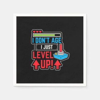 Gamer I Just Level Up Napkin