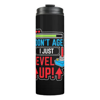 Gamer I Just Level Up Thermal Tumbler