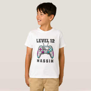 Gamer Level up Video Game Controller Birthday T-Shirt