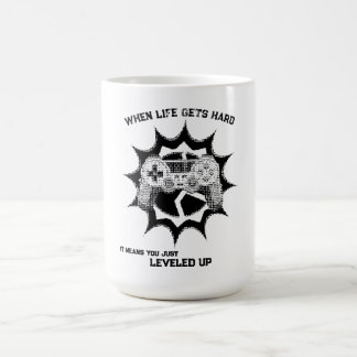 Gamer Levelled Up Quote Coffee Mug