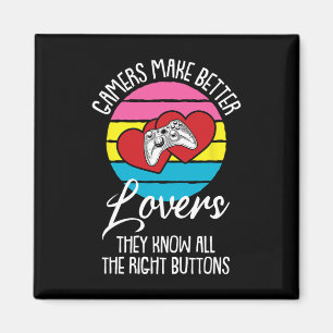Gamer Lgbt-q Panual Pride Video Game Controller Ga Magnet
