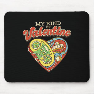 Gamer Love My Kind Of Valentine Mouse Mat