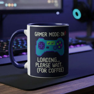 Gamer Mode On Loading Coffee Quote Mug