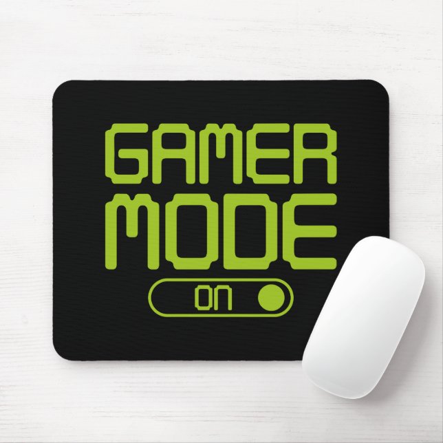 Gamer Mode On Mouse Mat (With Mouse)
