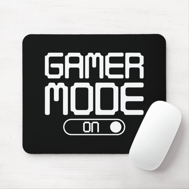Gamer Mode On Mouse Mat (With Mouse)