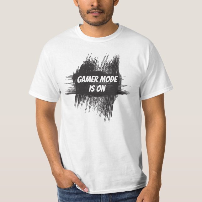 Gamer mode t-shirt (Front)