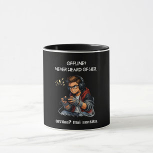 Gamer Mug Offline Quote