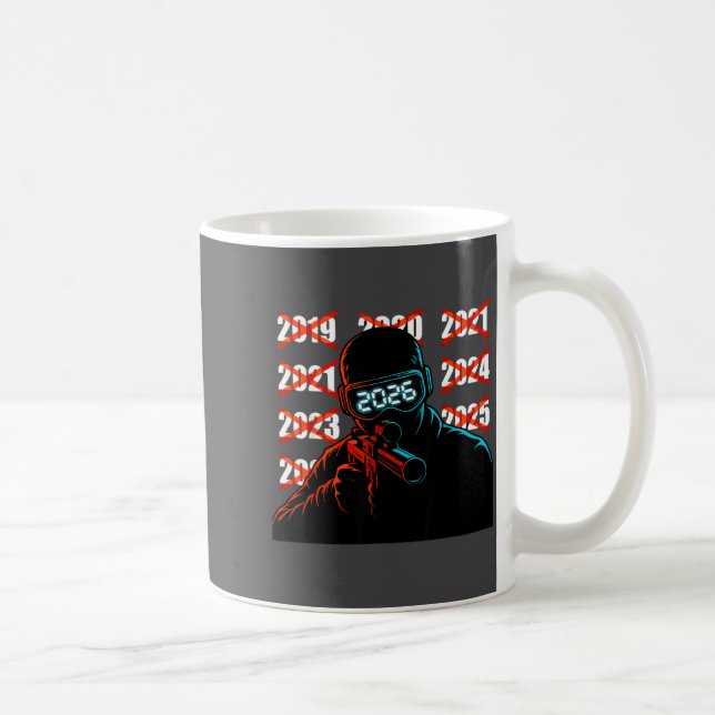 Gamer New Year's Eve 2026 Will Be My Year Gaming M Coffee Mug (Right)