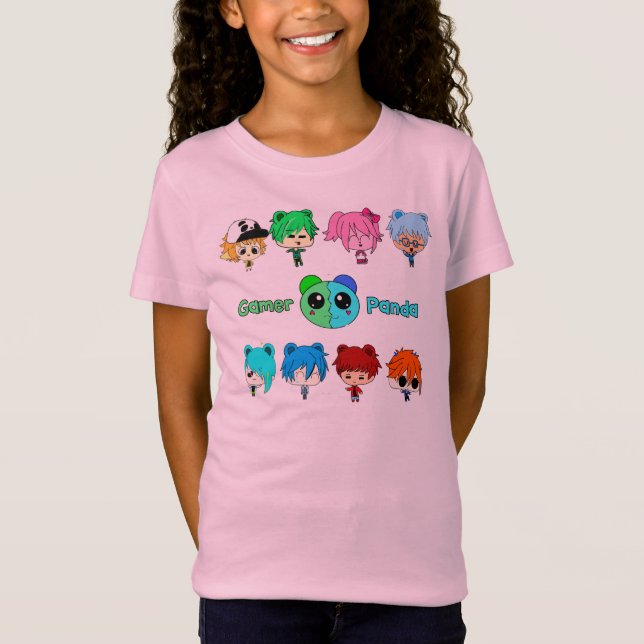 Gamer Panda Cast T-Shirt (Front)