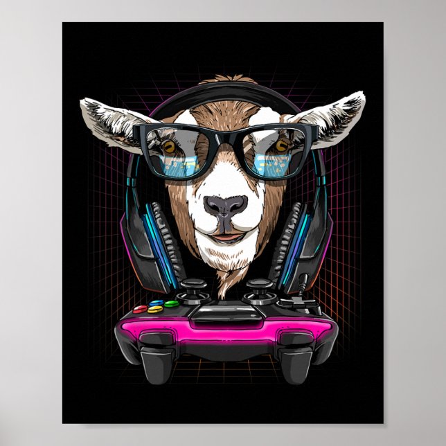 Gamer Pc Computer Video Game Lover Streaming Gamin Poster (Front)