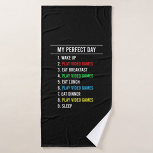 Gamer Perfect Day Bath Towel