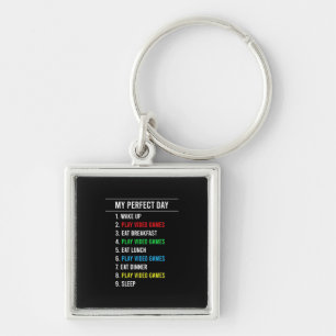 Gamer Perfect Day Key Ring