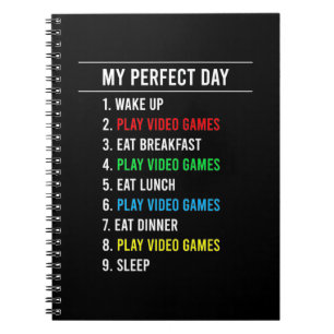 Gamer Perfect Day Notebook