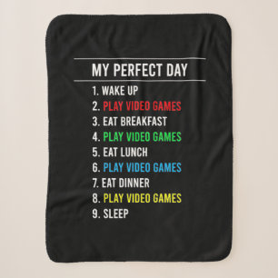 Gamer Perfect Day Sherpa Blanket
