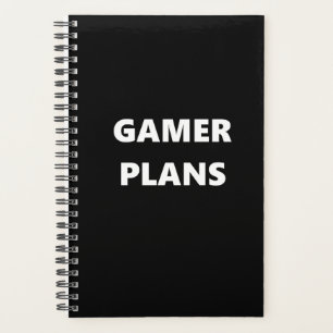 Gamer Planner Sports Theme Gamer Plans