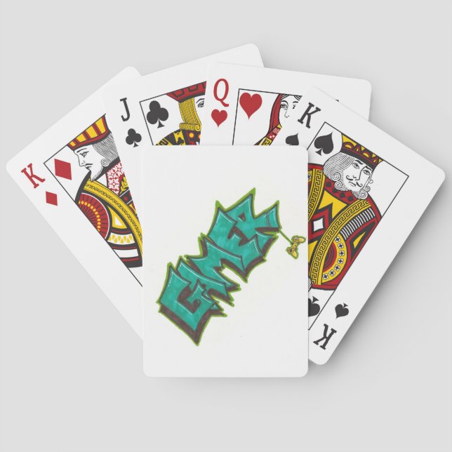 Gamer Playing Cards (Back)