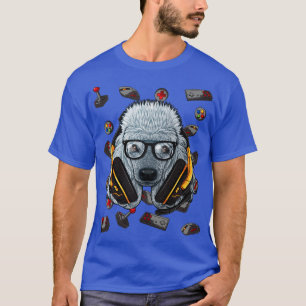 Gamer Poodle Gaming Dog Video Game Player Boys Kid T-Shirt