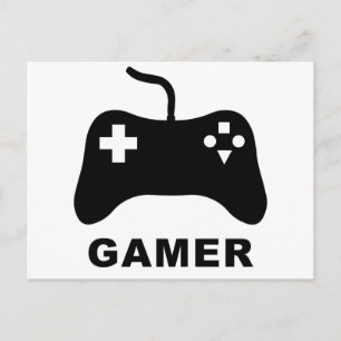 Gamer Postcard