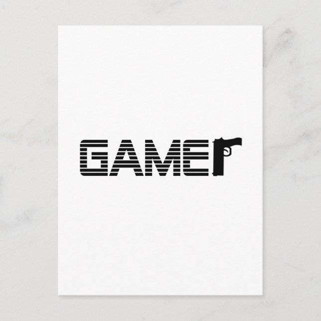 Gamer Postcard (Front)