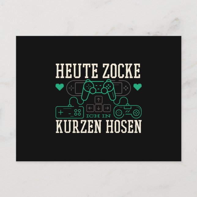 Gamer Postcard (Front)