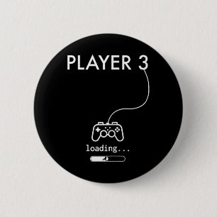 Gamer Pregnancy Announcement Shirts 6 Cm Round Badge
