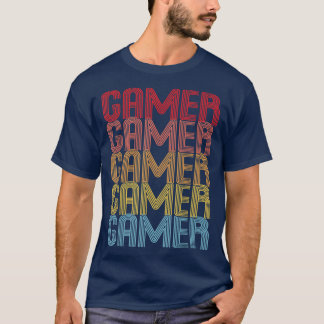 Gamer Retro 70s Game Funny T-Shirt