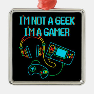 Gamer Retro Neon Metal Tree Decoration