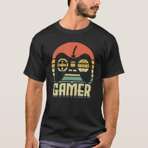 Gamer retro with Gaming console T-Shirt