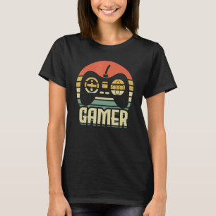 Gamer retro with Gaming console T-Shirt