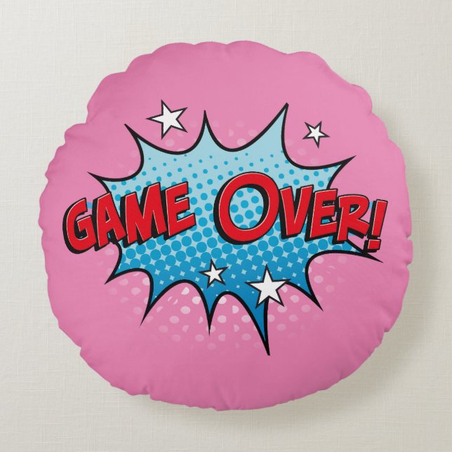 Gamer Round Cushion (Front)