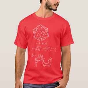 Gamer RPG Science Math Humor Nerdy Roleplay for Me T-Shirt