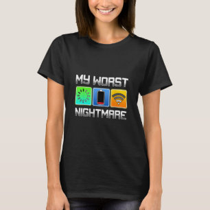 Gamer Shirt Gaming Shirt Men Boys Funny My Worst S