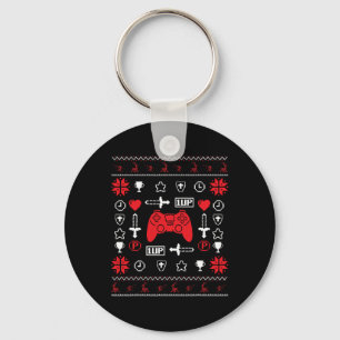 Gamer Shirts For Men - Christmas In July Gifts Key Ring