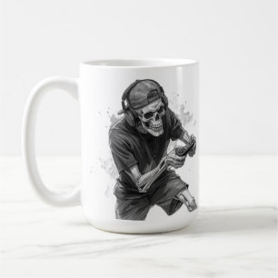 Gamer Skeleton Coffee Mug